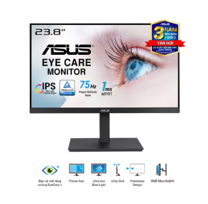 Màn Hình ASUS VA24EQSB (23.8 inch/ IPS/ FHD/ 75Hz/ 5ms/ Low Blue Light/ Flicker Free)