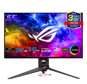 Màn hình Asus ROG Swift PG27AQDM 27 inch OLED 2K 240Hz HDR10 Gsync chuyên game