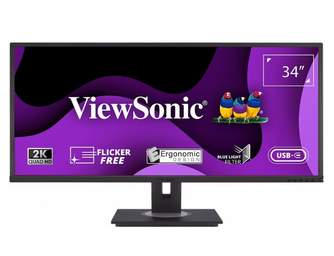 Màn hình ViewSonic VG3456 34 inch 2K USBC RJ45