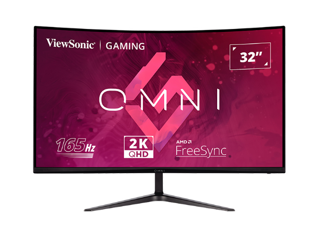 Màn hình cong Viewsonic VX3218C-2K gaming 32 inch, 165Hz, QHD, 1ms, AMD FreeSync™ Premium
