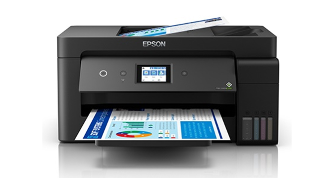 Máy in phun màu Epson L14150 (A3/ A4/ Copy/ Scan/ Fax/ Đảo mặt/ ADF/ USB/ LAN/ WIFI)