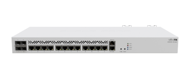 Thiết bị cân bằng tải Router MikroTik CCR2116-12G-4S+, chịu tải 3000 user