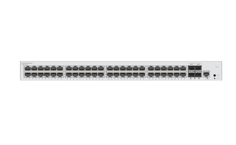 Thiết bị chuyển mạch S220-48P4X (48*10/100/1000BASE-T ports(380W PoE+), 4*10GE SFP+ ports, built-in AC power)