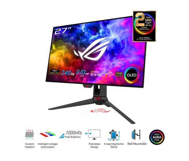 Màn hình Asus ROG Swift PG27AQDM 27 inch