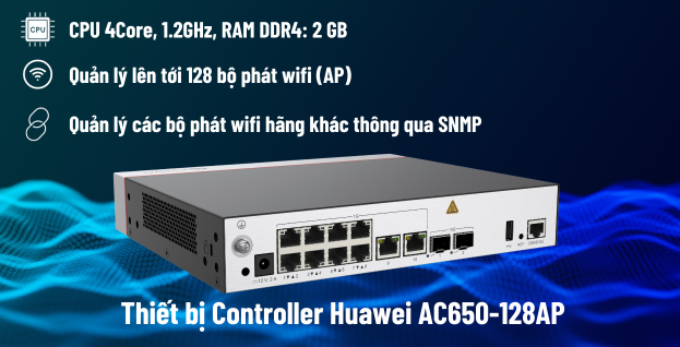 Thiết bị mạng Huawei AC650-128AP