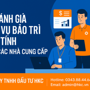 So sánh giá dịch vụ bảo trì máy tính 2025 giữa các nhà cung cấp
