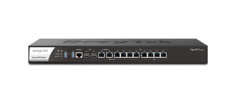 Vigor3912S – Router DrayTek cao cấp, hiệu năng vượt trội cho doanh nghiệp