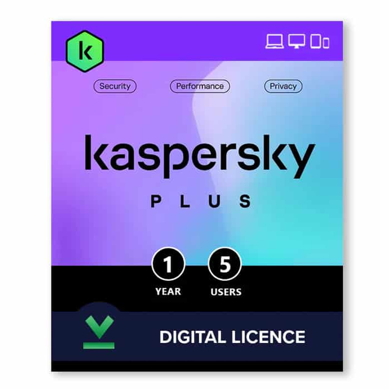 Kaspersky Plus 5 Users – Bảo mật toàn diện cho 5 thiết bị | HKC