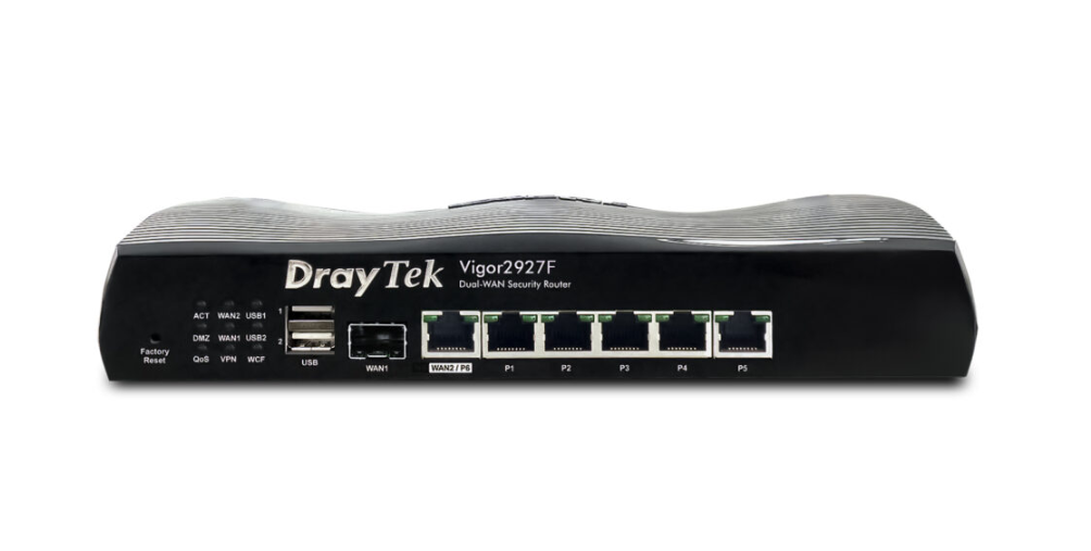 Vigor2927F – Router DrayTek chuyên dụng, hiệu năng mạnh mẽ cho doanh nghiệp