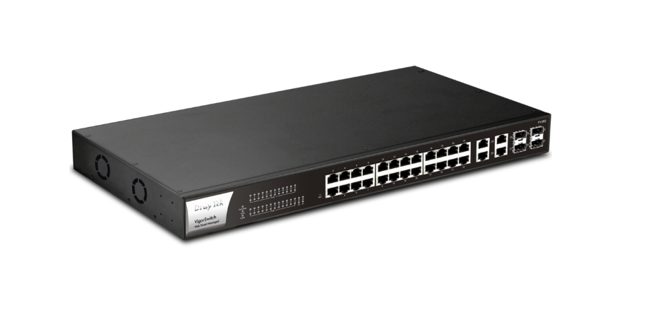 VigorSwitch P1282 – Switch Layer 2+ Quản Lý Thông Minh Cho Doanh Nghiệp