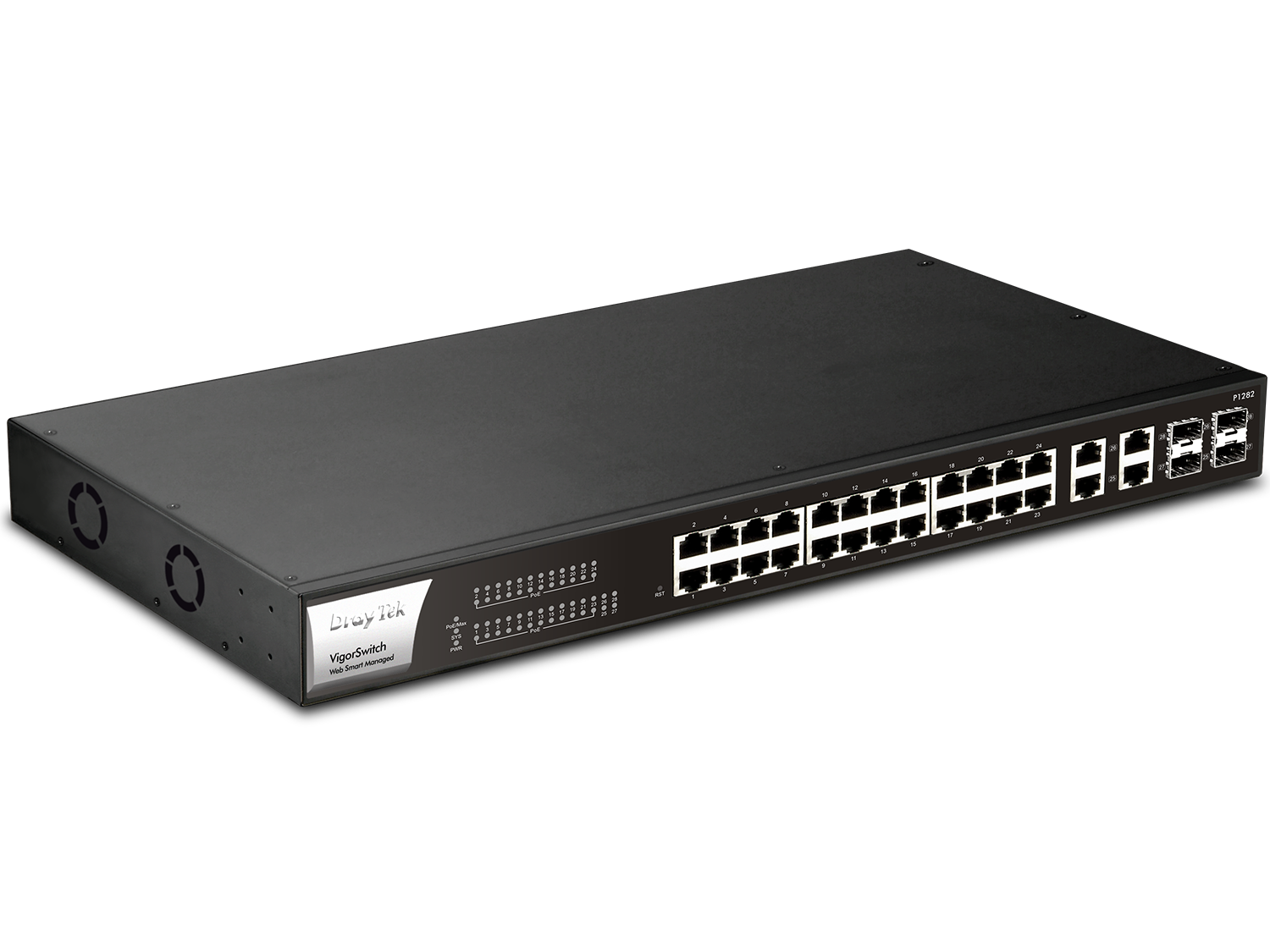 VigorSwitch P1282 – Switch Layer 2+ Quản Lý Thông Minh Cho Doanh Nghiệp | HKC