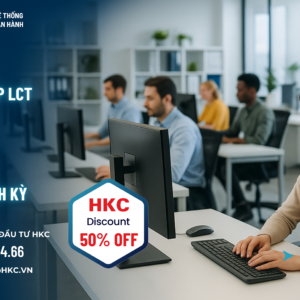 Case Study: Doanh nghiệp LCT tiết kiệm 30% chi phí nhờ dịch vụ bảo trì máy tính định kỳ | HKC