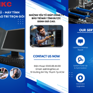 Những yếu tố giúp một công ty bảo trì máy tính được đánh giá cao?