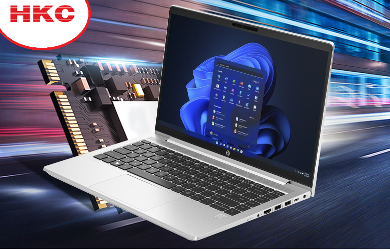 HP Probook 445 G10 R5-7530U/16G/512GSSD/14.0FHD/WL/BT/FP/3C/ALU/W11H/LEDKB/BẠC(B73TSAT)