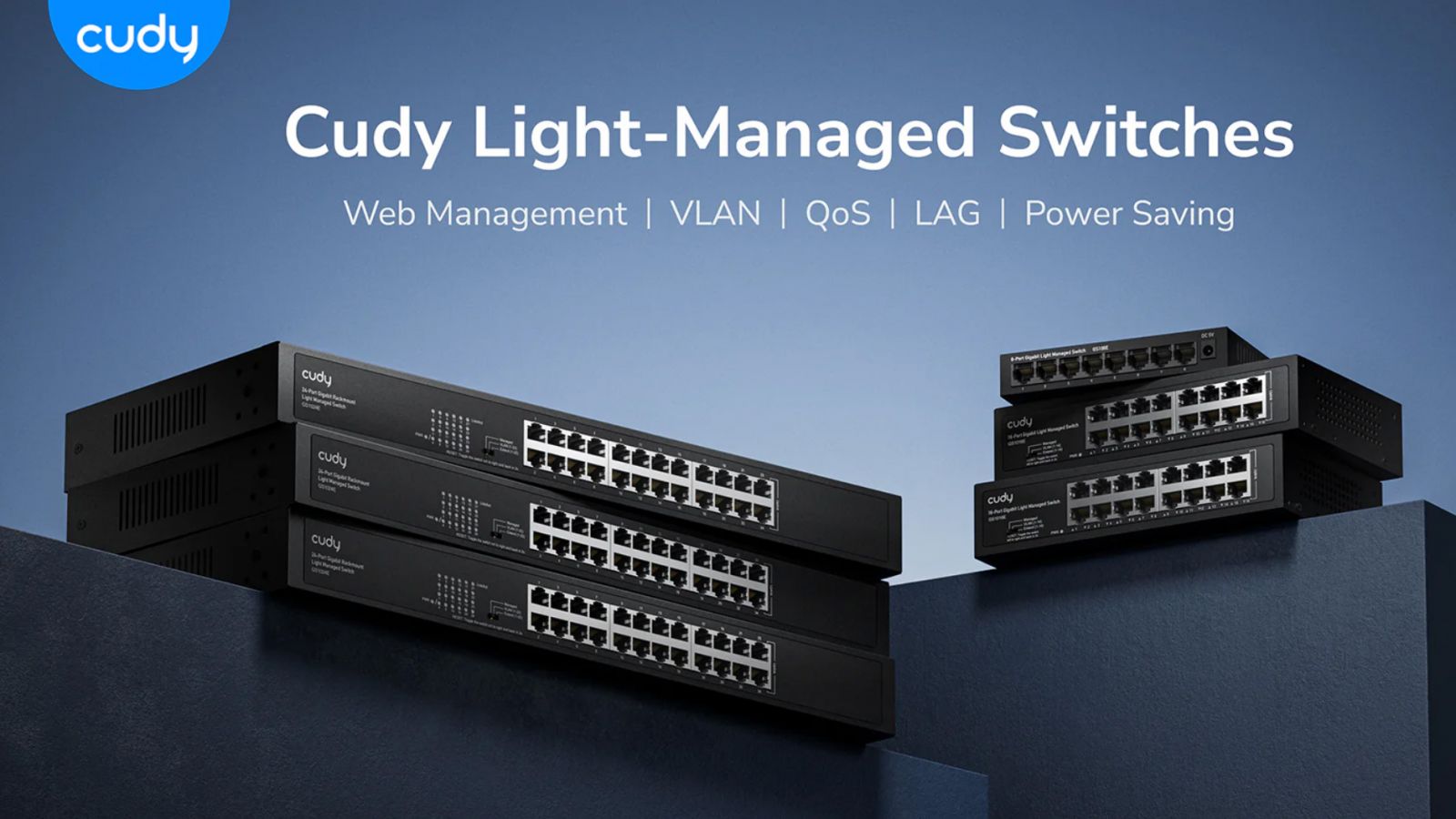 GS1024E Switch 24 Port Gigabit Smart Managed | Switch Quản Lý