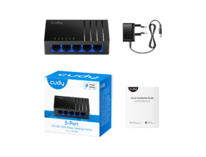 GS105D Switch 5 Port Gigabit | Switch Mạng Không Quản Lý Chính Hãng
