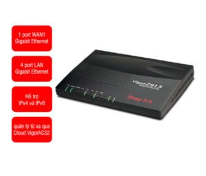 Vigor2915Fac – Router quang FTTH Load Balancing WiFi VPN cho doanh nghiệp